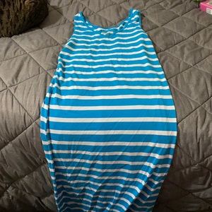 Striped sun dress- floor length